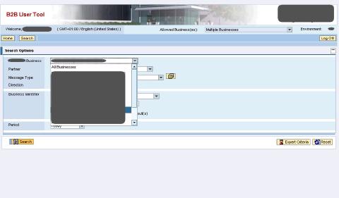 Business Unit Filter