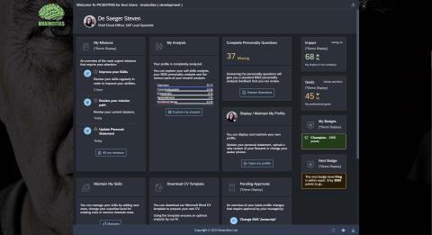 End User Welcome Dashboard