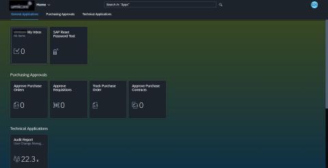 Work Zone Home Page — Dark Theme
